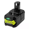 18V 3.0Ah Nouvelle batterie pour Ryobi P2000,P2002,P2100,P2102,P2105,P2400,P250,P2500,P2600,P2603 P300,P301,P310,P3200,P3300,P3310,P340,P400,P410,P420,P430