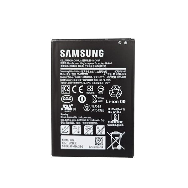 Batterie pour Tablette SAMSUNG EB-BT575BBE,Galaxy Tab Active 3,SM-T570 SM-T577