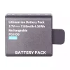 Nouvelle batterie pour Campark ACT68/ACT74/ACT76/X5/X15/X20/X25/X30/X35/X40/V20/V30Ceweal