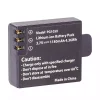 Nouvelle batterie pour Campark ACT68/ACT74/ACT76/X5/X15/X20/X25/X30/X35/X40/V20/V30Ceweal – Image 2