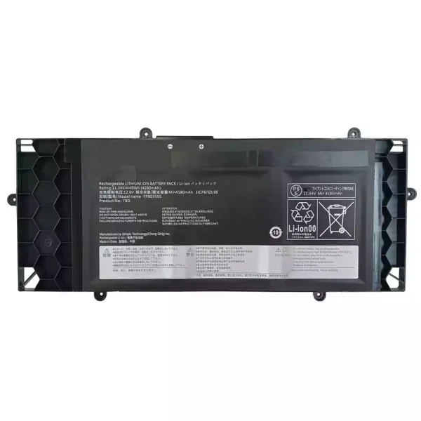 Batterie pour ordinateur portable FUJITSU FPB0359S FPB0360S FPCBP592 FMVNBP253
