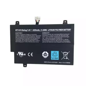 Batterie pour ordinateur portable MSI BTY-S19