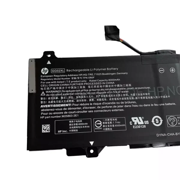 Batterie pour ordinateur portable HP GG02XL – Image 3