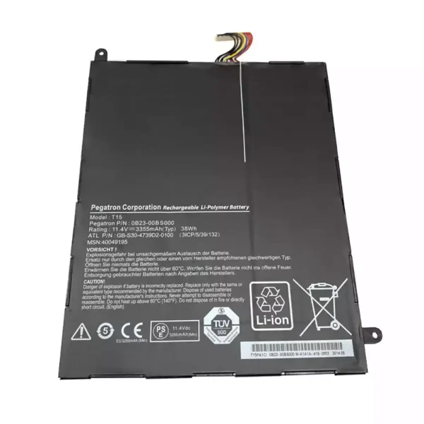 Batterie pour ordinateur portable 0B23-00BS000 GB-S30-4739D2-0100 40049195