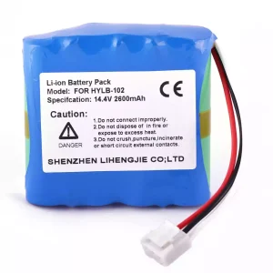 Nouvelle batterie pour Mindray HYLB-102,18287-2000,TWSLB-005,JHOTA-99K-00,022-000040-00,DECG-03A MEC-03 18287-2000