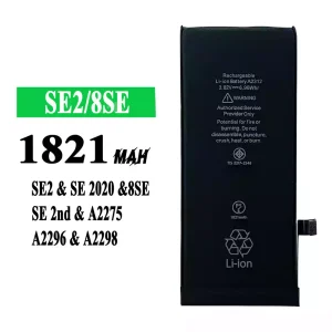 Batterie A2312 pour iPhone SE 2 iPhone 8 SE iPhone SE 2020 iPhone 8 SE iPhone SE 2nd