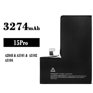 Batterie A3011 pour iPhone 15 pro