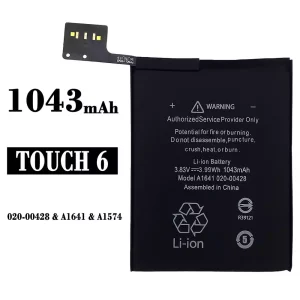 Batterie A1641 020-00428 pour iPhone TOUCH 6