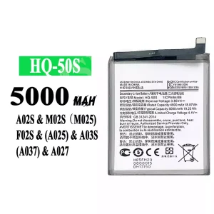 Batterie HQ-50S pour Samsung A02S/M02S/M025/F02S/A025/A03S/A037/A027