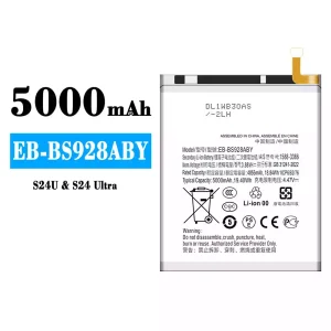 Batterie EB-BS928ABY pour Samsung S24U/S24 Ultra