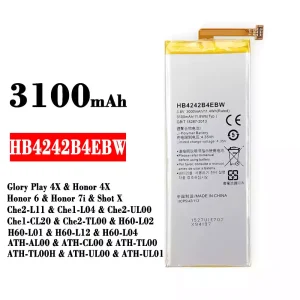 Batterie HB4242B4EBW pour HUAWEI Glory Play 4X / Honor 4X / Honor 6 / Honor 7i