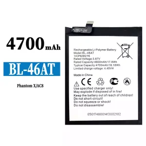 Batterie BL-46AT pour Tecno Phantom X