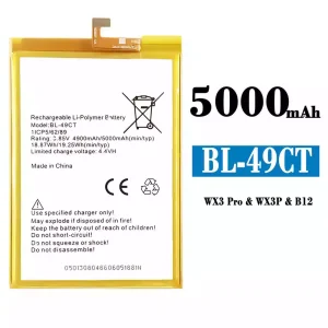 Batterie BL-49CT pour Tecno WX3 Pro