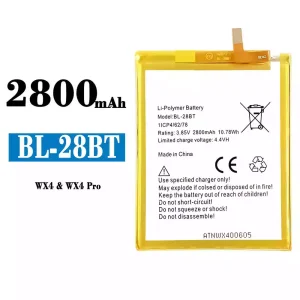 Batterie BL-28BT pour Tecno WX4 / WX4 Pro