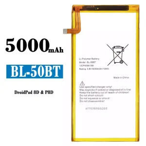 Batterie BL-50BT pour Tecno D8 8D / P8D / Droidpad 8D