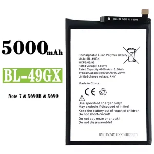 Batterie BL-49GX pour Infinix Note 7