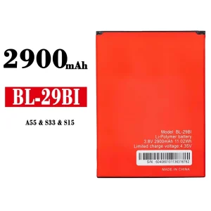 Batterie BL-29BI pour ITEL A55 / S33 / S15