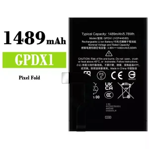 Batterie GPDX1 pour Google Pixel Fold