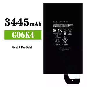 Batterie G06K4 pour Google Pixel 9 Pro Fold