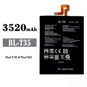 Batterie BL-T35 pour Google Pixel 2 XL