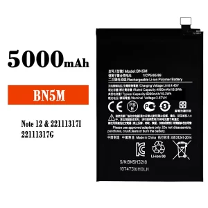 Batterie BN5M pour Xiaomi Note 12