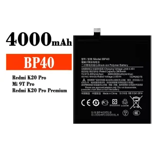 Batterie BP40 pour Xiaomi Redmi K20 Pro / Mi 9T Pro