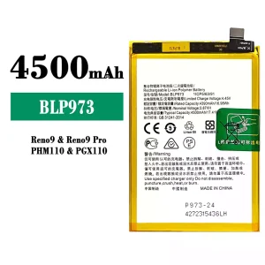 Batterie BLP973 pour OPPO Reno 9/Reno 9 Pro