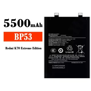 Batterie BP53 pour Xiaomi Redmi K70 Extreme Edition