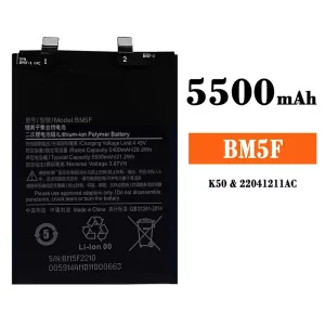 Batterie BM5F pour Xiaomi K50