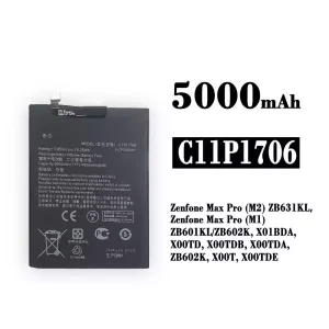 Batterie C11P1706 pour Asus Zenfone Max Pro (M2)/ Zenfone Max Pro (M1)