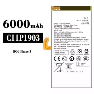 Batterie C11P1903 pour Asus ROG Phone 3