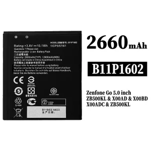Batterie B11P1602 pour Asus Zenfone Go 5.0 inch