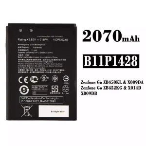 Batterie B11P1428 pour Asus Zenfone Go ZB450KL / ZB452KG