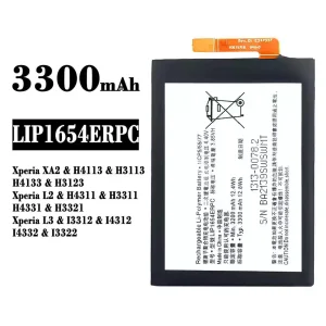 Batterie LIP1654ERPC pour Sony Xperia XA2 / Xperia L2 / Xperia L3