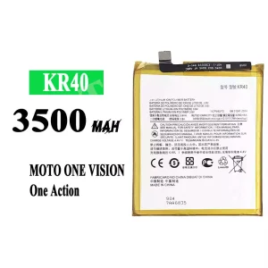 Batterie KR40 pour Motorola One Vision / P50 / One Action