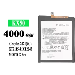 Batterie KX50 pour Motorola Moto G stylus 2021 / Moto G Pro
