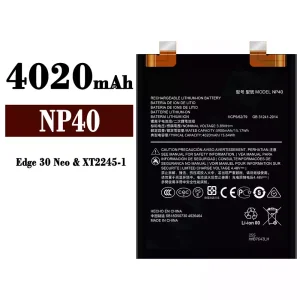 Batterie NP40 pour Motorola Edge 30 Neo