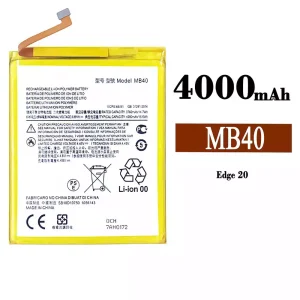 Batterie MB40 pour Motorola Edge 20