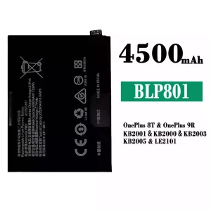 Batterie BLP801 pour OnePlus 8T / OnePlus 9R