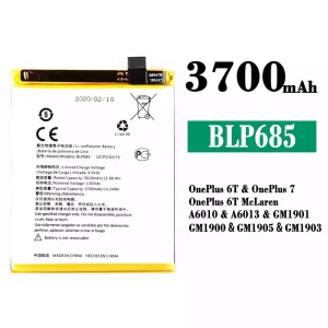 Batterie BLP685 pour OnePlus 6T / OnePlus 7