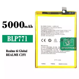 Batterie BLP771 pour OPPO Realme C25Y / Realme 6i
