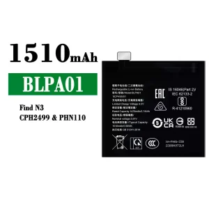 Batterie BLPA01 pour OPPO Find N3