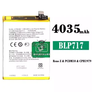 Batterie BLP717 pour OPPO Reno Z