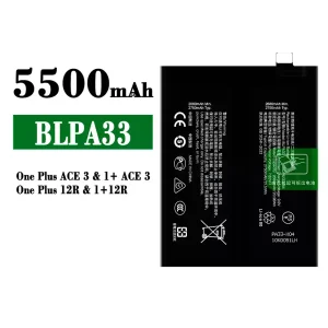 Batterie BLPA33 pour Oneplus Ace 3/Oneplus 12R