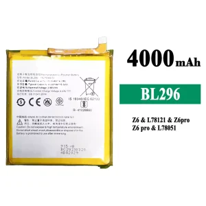 Batterie BL296 pour Lenovo Z6/Z6Pro