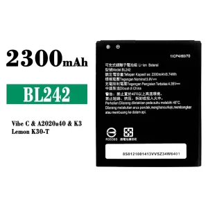 Batterie BL242 pour Lenovo Vibe C / K3 / Lemon K30-T