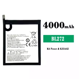 Batterie BL272 pour Lenovo K6 Power