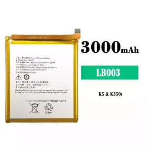 Batterie LB003 pour Lenovo K5/K350T