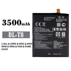 Batterie BL-T8 pour LG G Flex