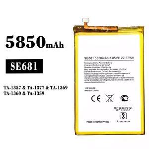 Batterie SE681 pour Nokia TA-1357/TA-1337/TA-1369/TA-1360/TA-1359
